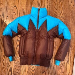 2 Color Down/Puffer Jacket, XS